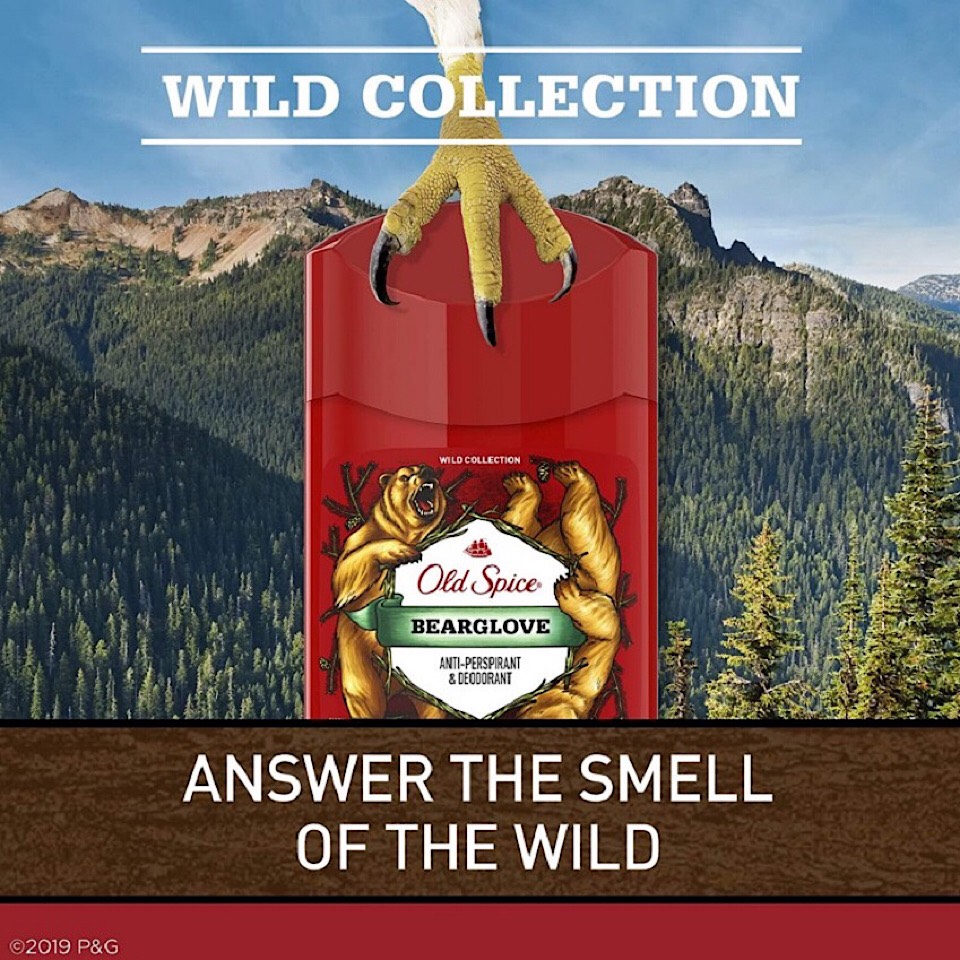 Lăn khử mùi Old Spice Wild Collection Bearglove 73g